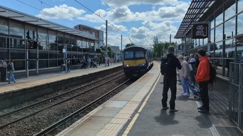 Scotland Train Stock Footage 293173610