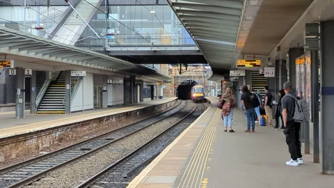 Scotland Train Stock Footage 293173720