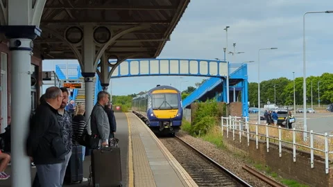 Scotland Train Stock Footage 293173729