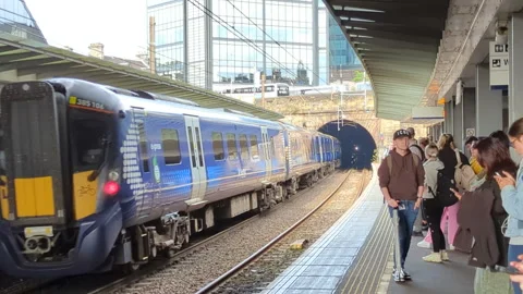 Scotland Train Stock Footage 293173746