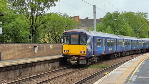 Scotland Train Stock Footage 293173768