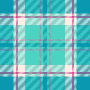 Scotland vector check plaid, valentine tartan background fabric. Gingham te.. Stock Illustration