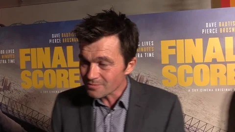 Scott Mann attends 'Final Score' movie UK premiere in London Stock Footage 101202243