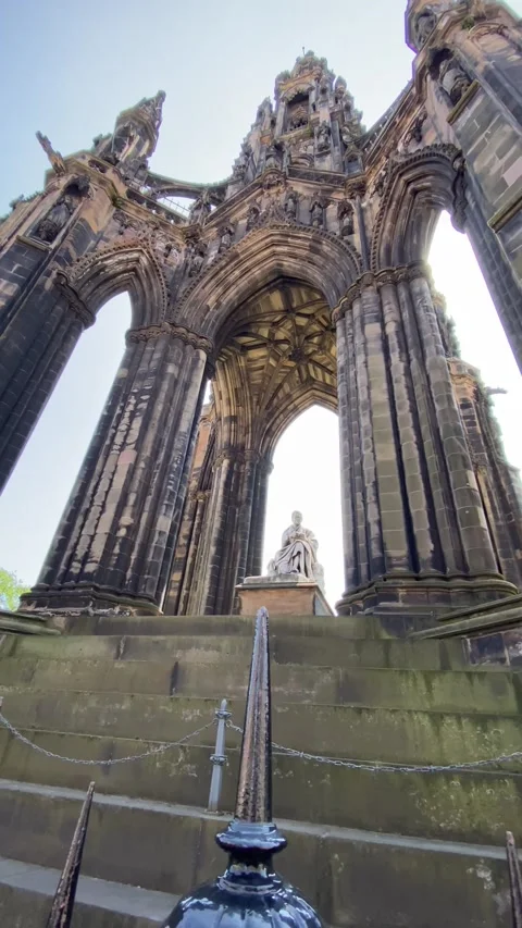Scott Monument Stock Footage 171244944
