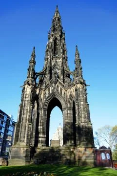 Scott Monument Stock Photos
