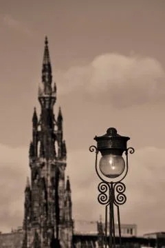 Scott Monument Stock Photos