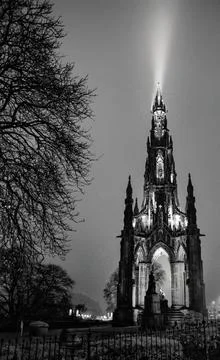 Scott Monument Foto stock