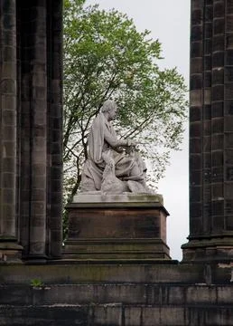 Scott Monument Foto stock