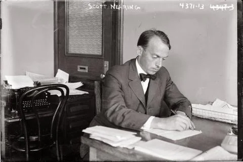 Scott Nearing Stock Photos