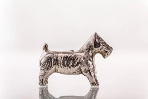 Scottie Dog token 스톡 사진