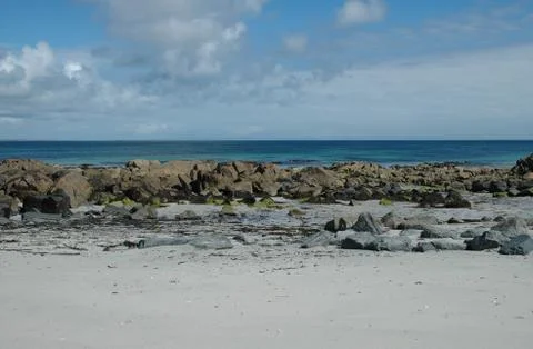 Scottish Beach Scene Stock Photos