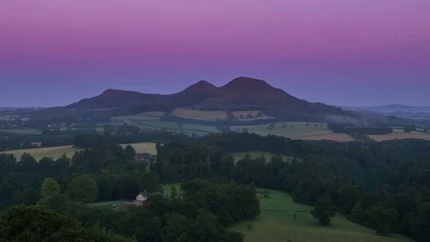 Scottish Borders time-lapse Stock Footage 78253579