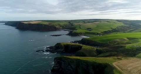 Scottish coast Stock Footage 82373229
