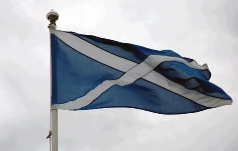 Scottish Flag Stock Photos