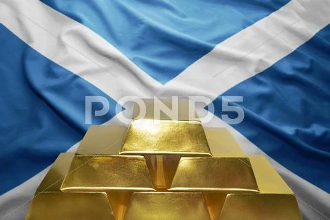 Scottish gold reserves Stock Photos