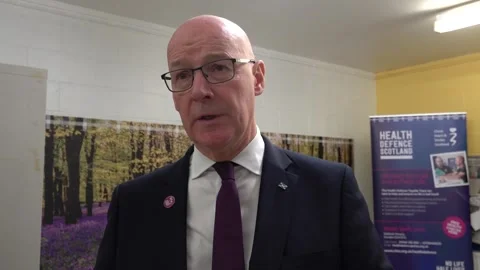 Scottish Government 'is taking its own decisions' to tackle homelessness, says  Video stock 342803552