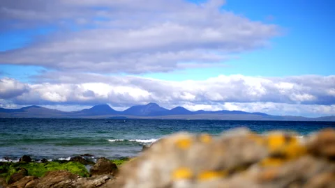 Scottish Highland beach Stock Footage 138874810