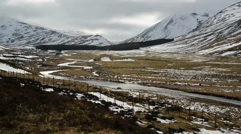 Scottish Highland Mountains Video stock 23609822