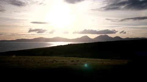 Scottish Highland Sunset Stock Footage 138875902
