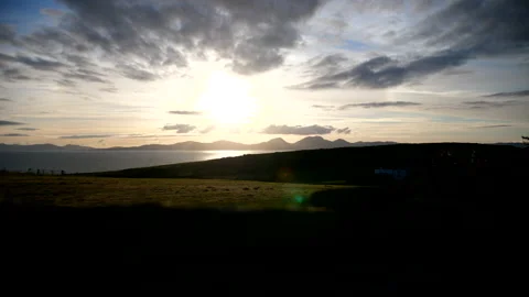 Scottish Highland Sunset Stock Footage 138875980