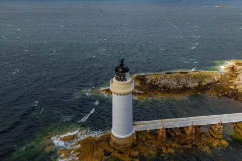 Scottish highlands lighthouse Stock Photos