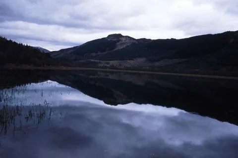 Scottish highlands Stock Photos