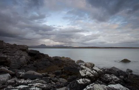 Scottish highlands Stock Photos