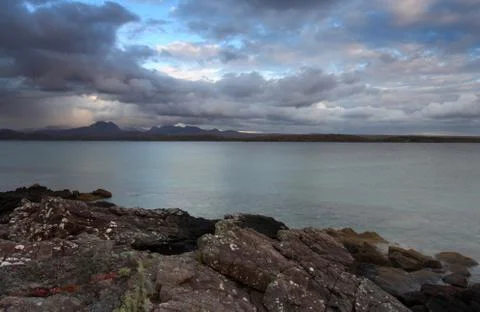 Scottish highlands Stock Photos