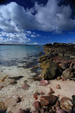 Scottish highlands Stock Photos
