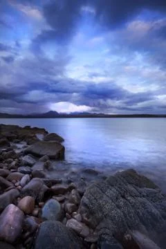 Scottish highlands Stock Photos