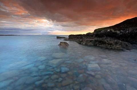 Scottish highlands Stock Photos