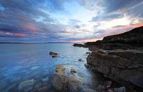 Scottish highlands Stock Photos