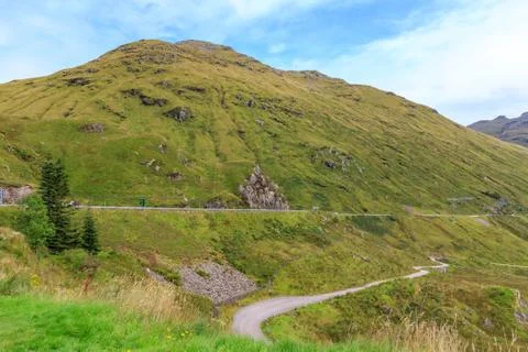 Scottish Highlands Foto stock