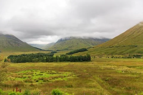Scottish Highlands Foto stock