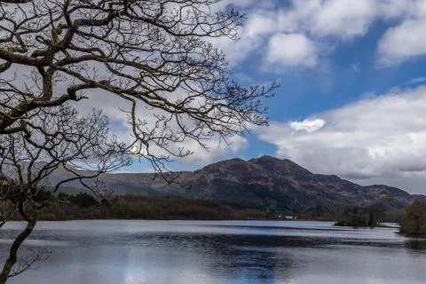 Scottish highlands Stock Photos