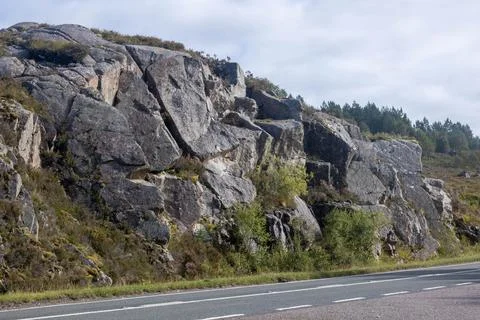 The Scottish Highlands Foto stock