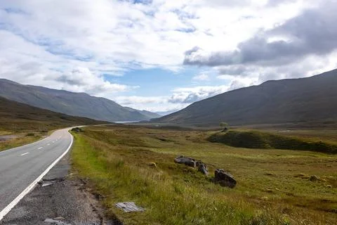 The Scottish Highlands Foto stock