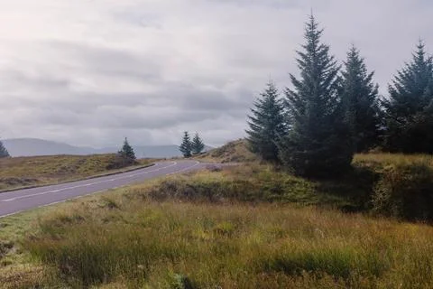 The Scottish Highlands Foto stock