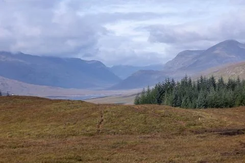 The Scottish Highlands Foto stock