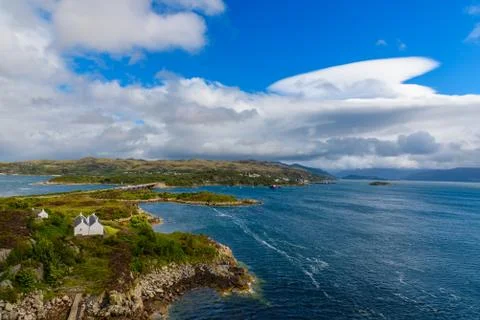 Scottish Highlands scenery Stock Photos