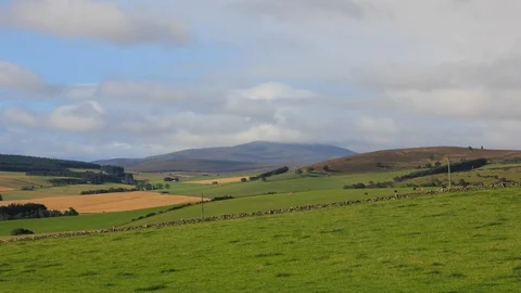 Scottish Highlands Timelapse Stock Footage 95231328