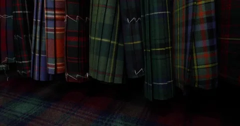 Scottish Kilt Stock Footage 82627145