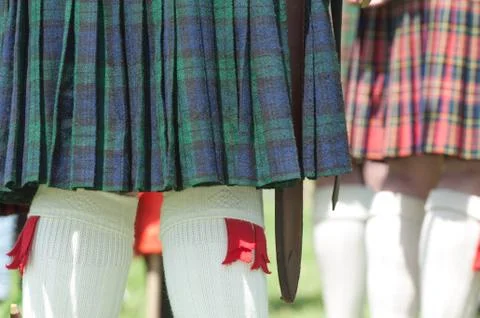 Scottish kilt Fotos de archivo