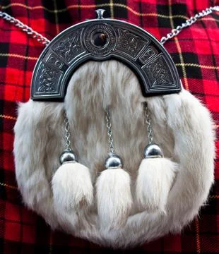 Scottish kilt Stock Photos