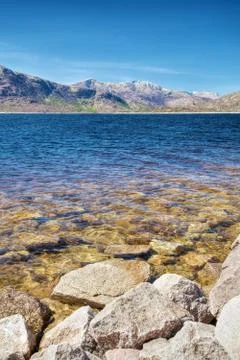 Scottish lake Stock Photos