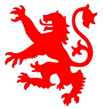 Scottish Lion Stock Illustration