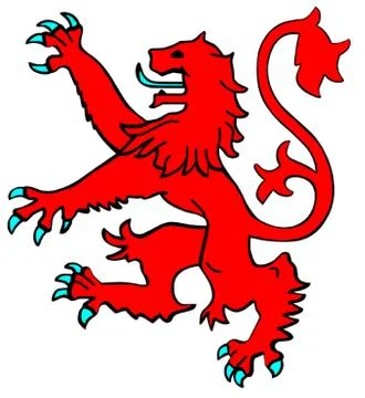 Scottish Lion Stock Illustration