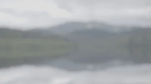 Scottish Loch into focus Video stock 123421718