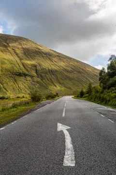 Scottish Mountain View Foto stock