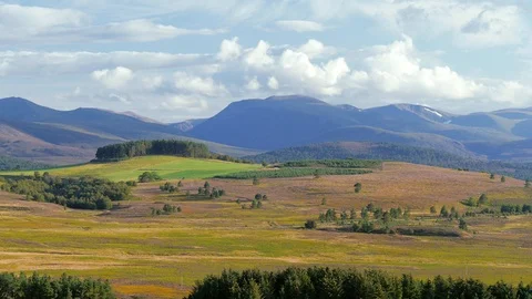 A Scottish Panorama Video stock 97856545